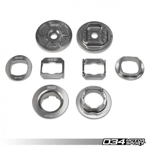 034 Billet Aluminum Rear Subframe Insert Kit, F2x/F3x Chassis